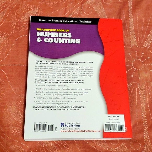 NWT Preschool-1 Educational Workbooks: Numbers & Counting/Everything Early Learn - Picture 7 of 9